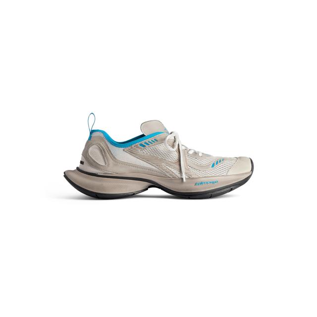 Men's Circuit Sneaker  in Beige/blue Product Image