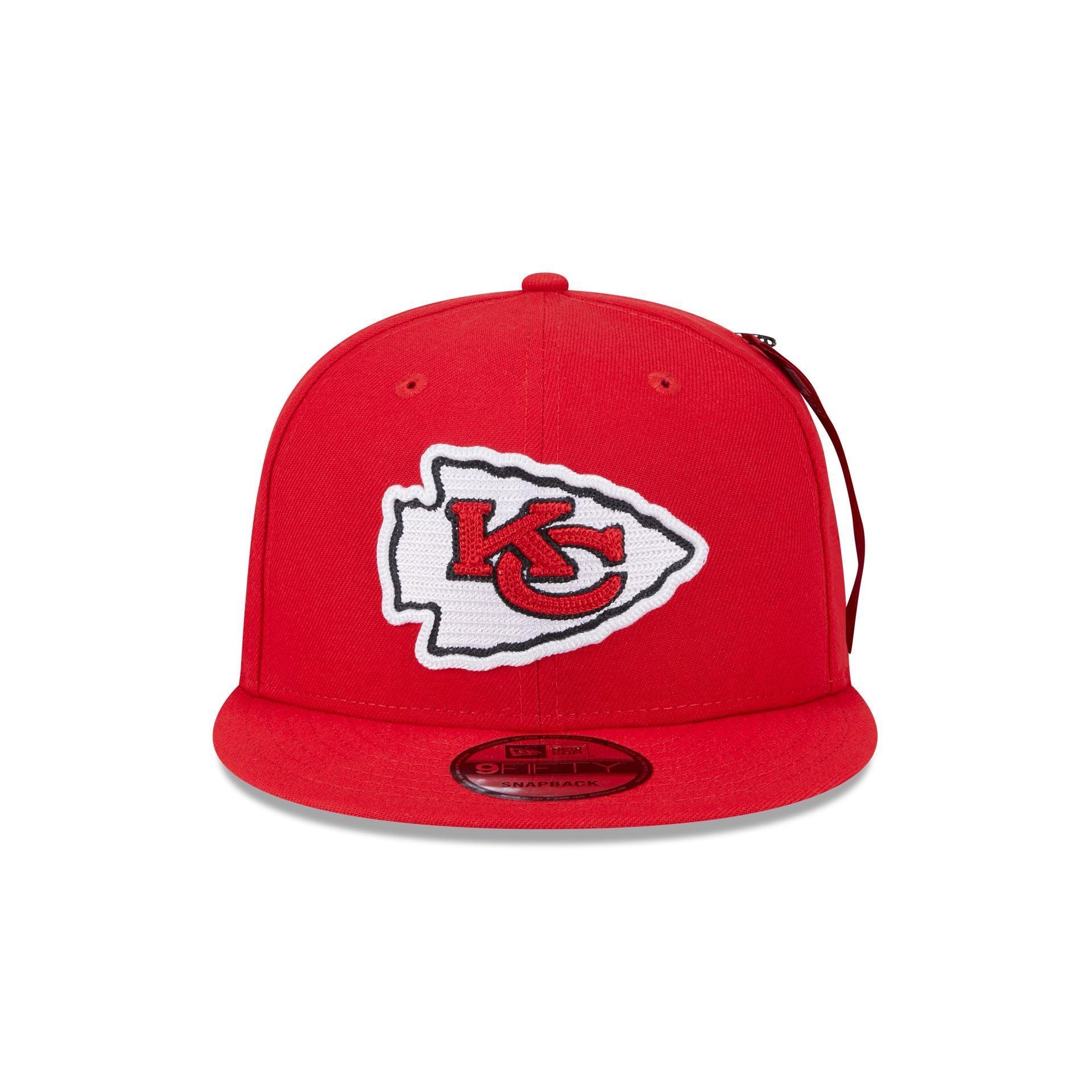 Alpha Industries x Kansas City Chiefs Red 9FIFTY Snapback Hat Male Product Image