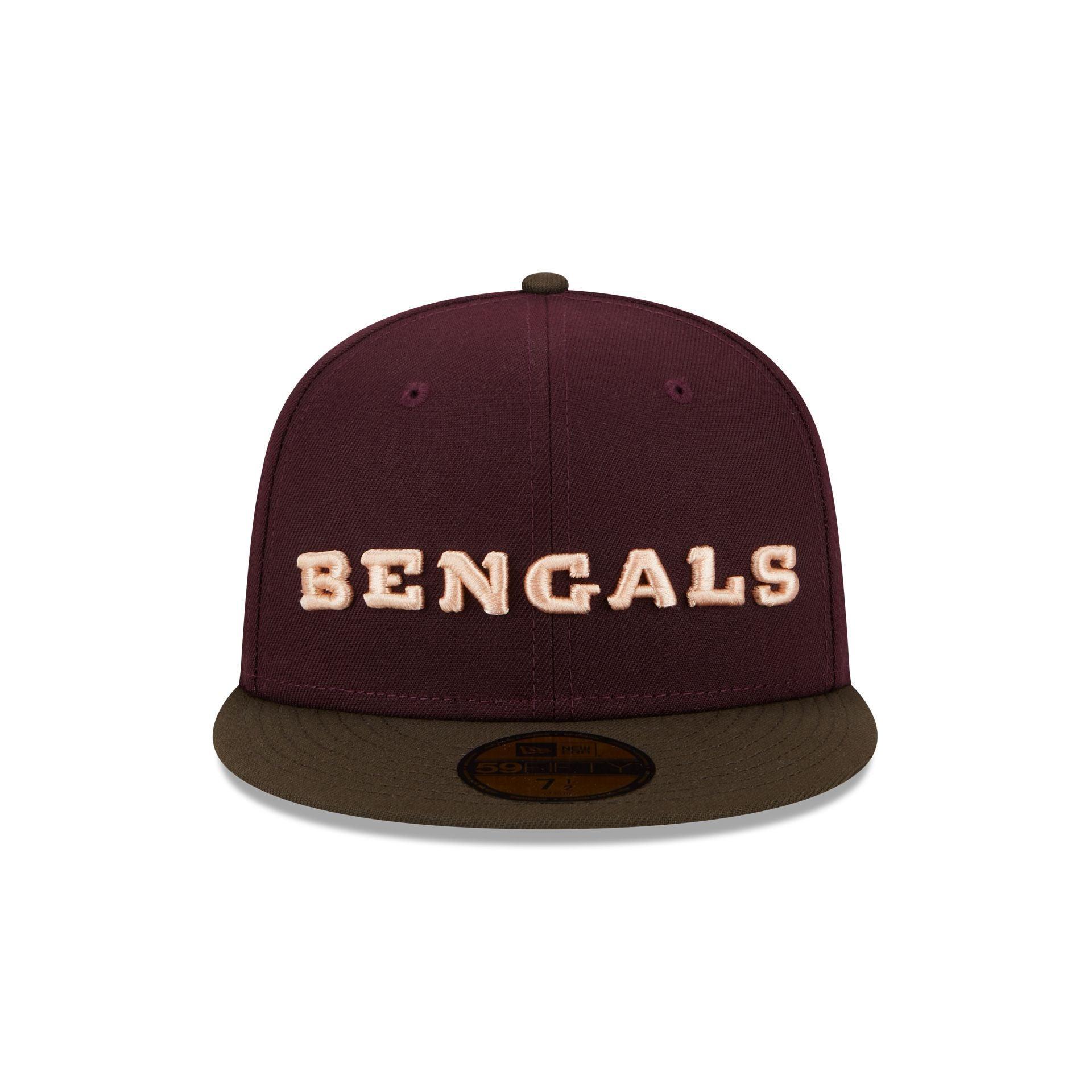 Cincinnati Bengals Berry Chocolate 59FIFTY Fitted Hat Male Product Image