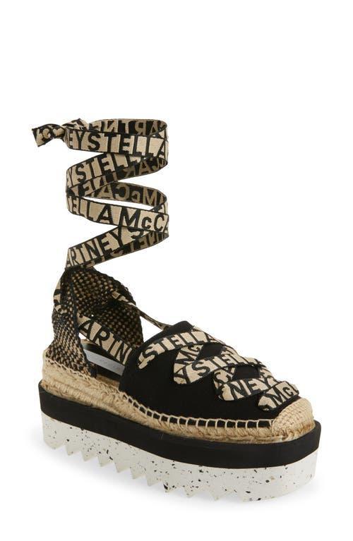 Stella McCartney Gaia Logo Strap Espadrille Product Image