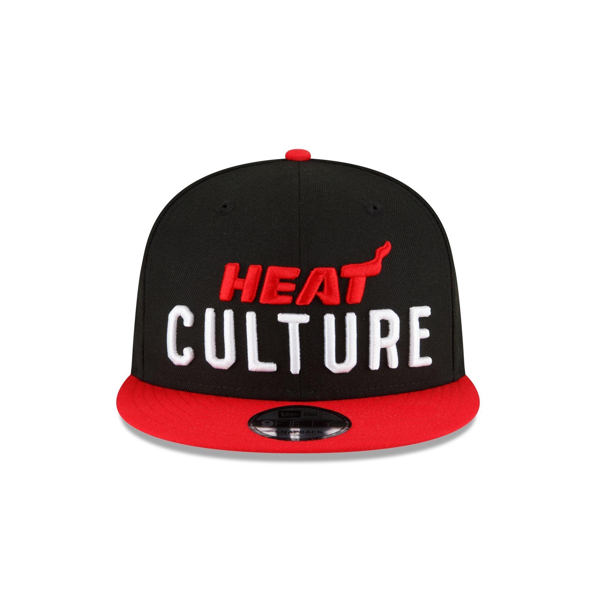 Miami Heat 2023 City Edition 9FIFTY Snapback Hat Male Product Image