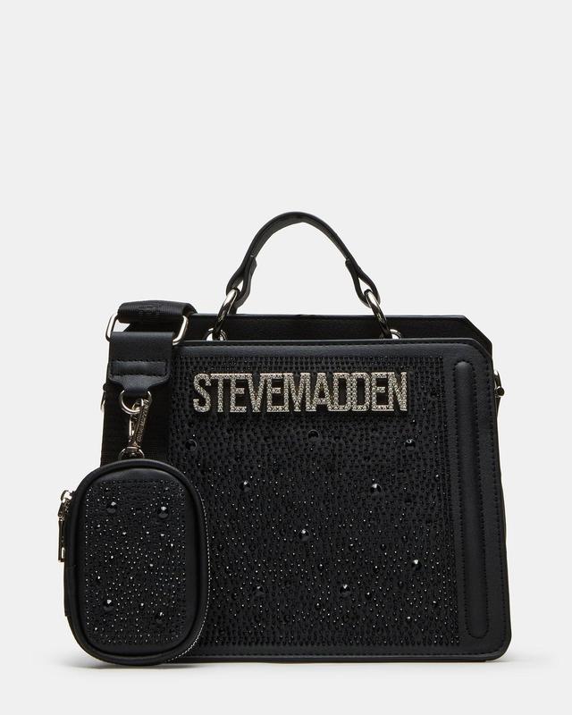 EVELYN BAG BLACK ALLOVER RHINESTONES Female Product Image