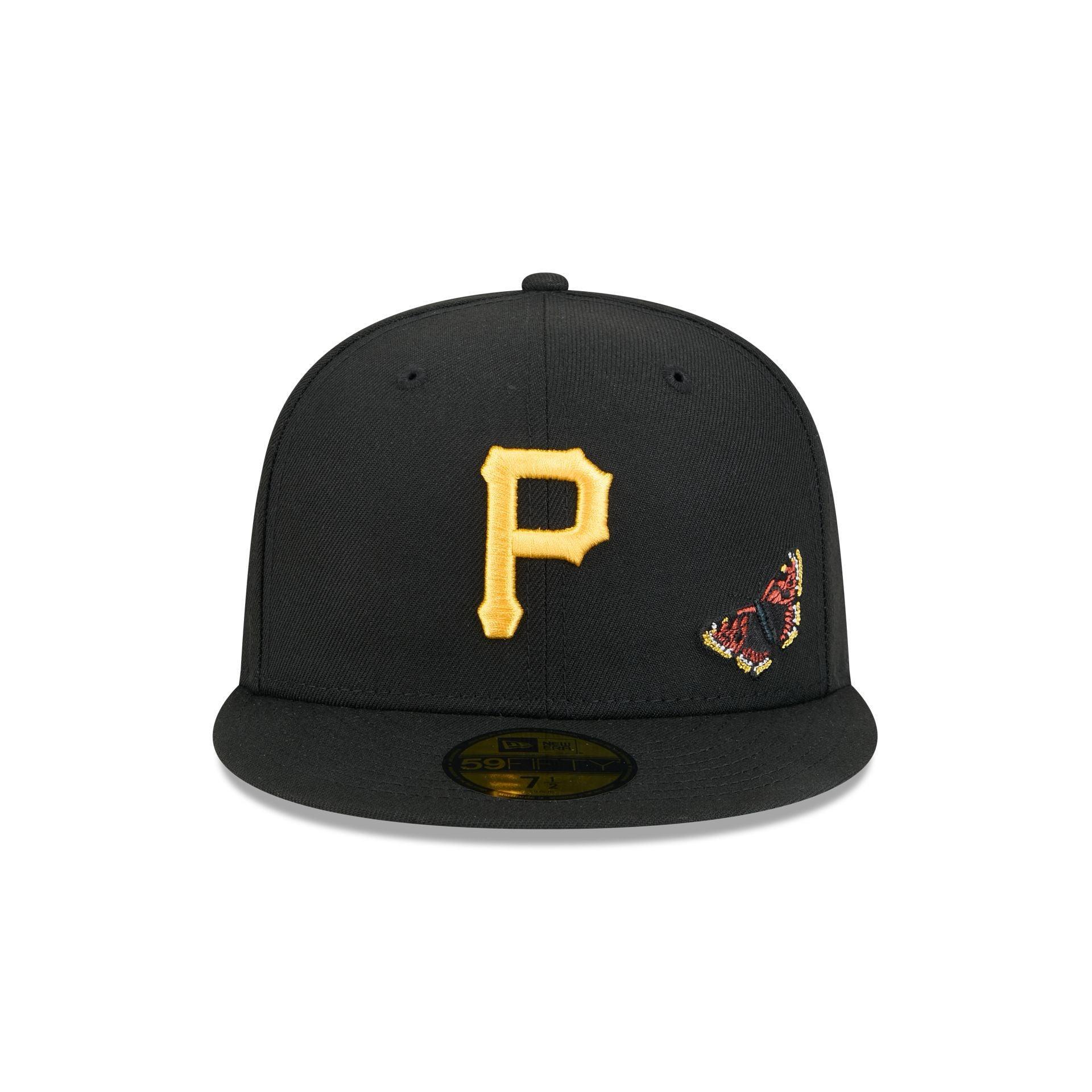 FELT x Pittsburgh Pirates Black 59FIFTY Fitted Hat Male Product Image