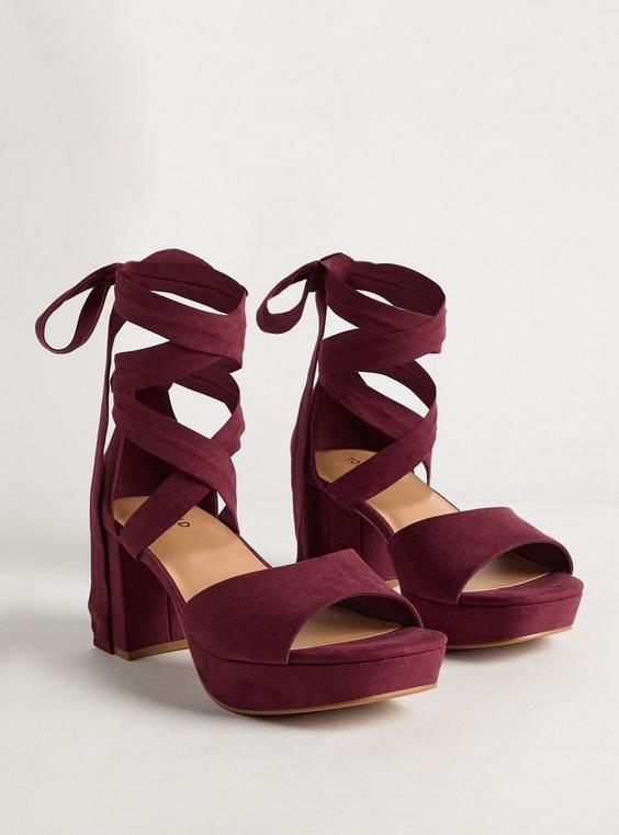 Strappy Platform Tapered Heel (WW) Product Image