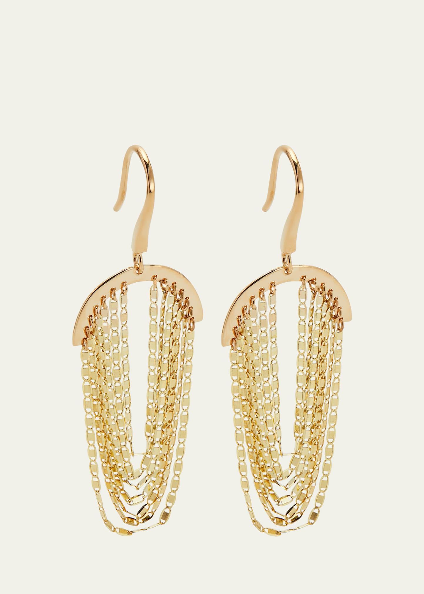 Small Petite Malibu Cascade Earrings Product Image