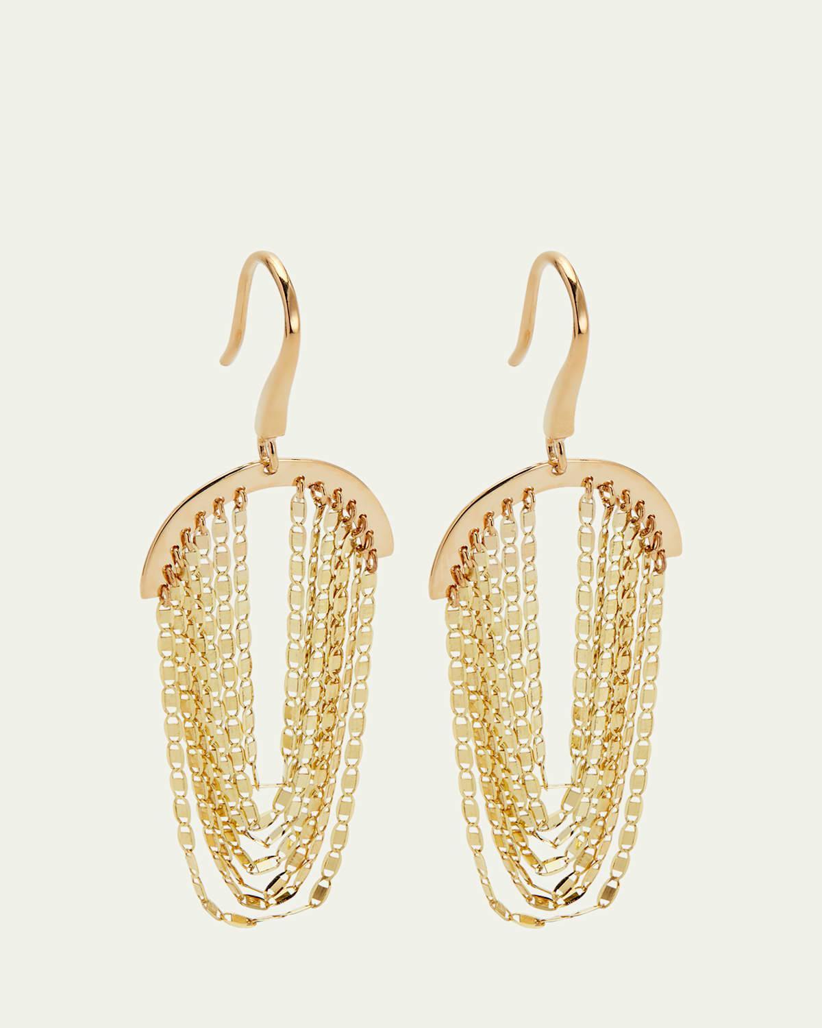 Small Petite Malibu Cascade Earrings Product Image