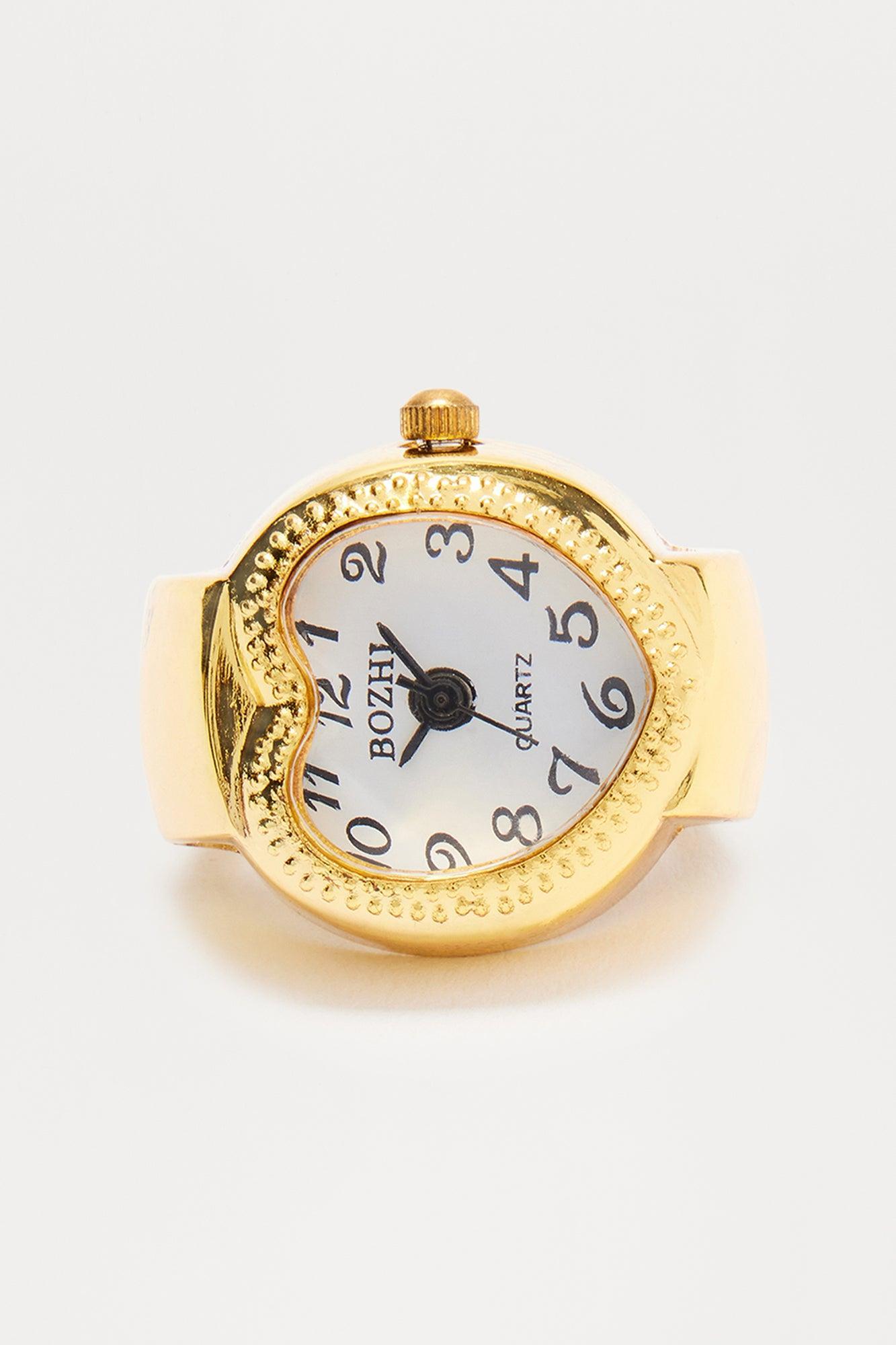 Vintage Find Watch Ring - Gold Product Image