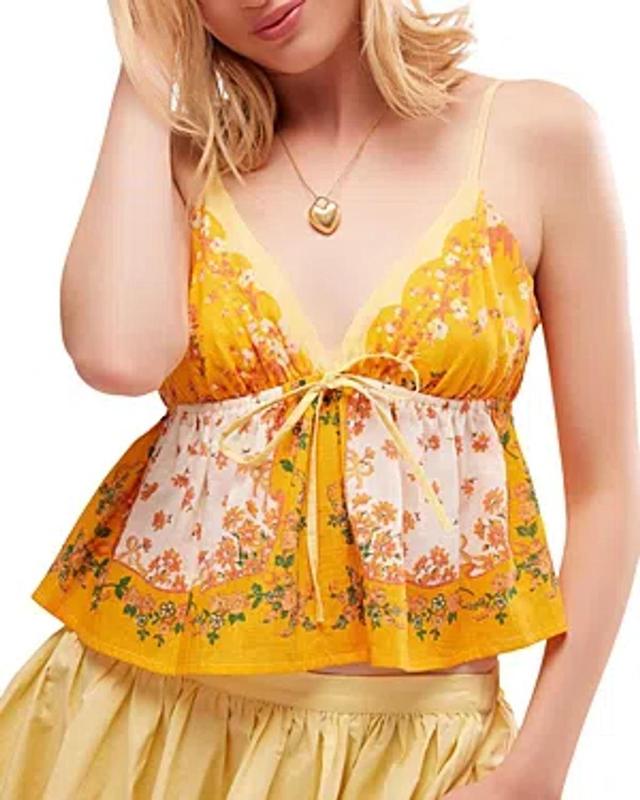 Double Date Floral Camisole In California Product Image