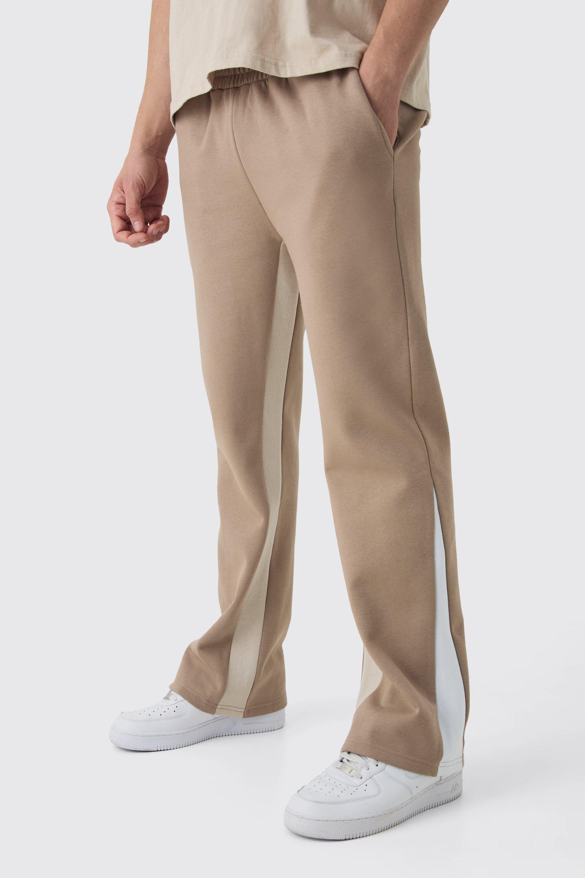 Regular Fit Gusset Sweatpants | boohooMAN USA Product Image