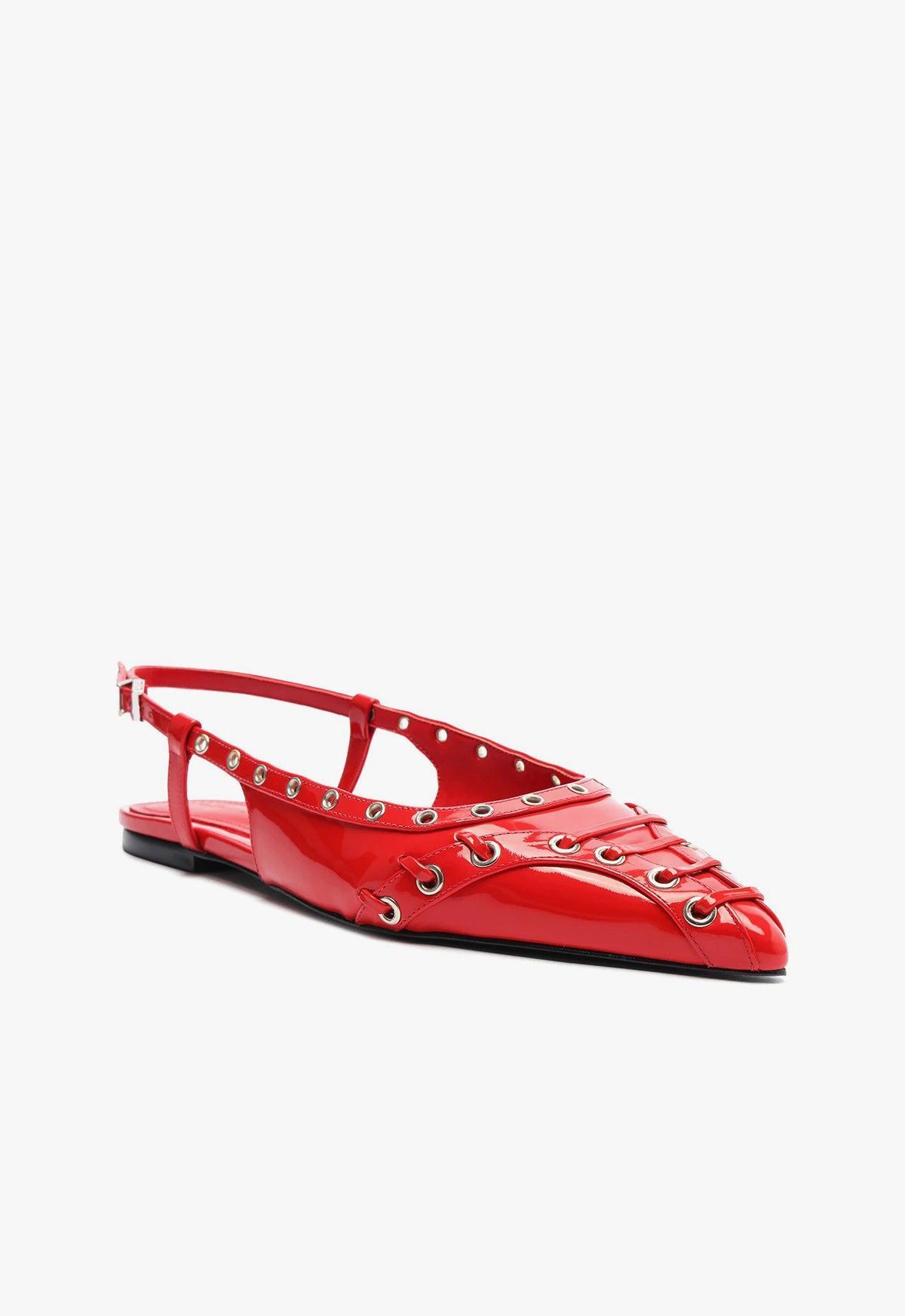 Ruth Patent Leather Flat Female Product Image