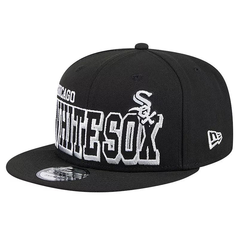 Mens New Era Chicago White Sox Game Day Bold 9FIFTY Snapback Hat Product Image