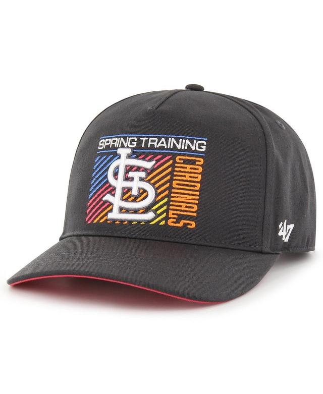 Mens 47 Brand Charcoal St. Louis Cardinals 2023 Spring Training Reflex Hitch Snapback Hat Product Image