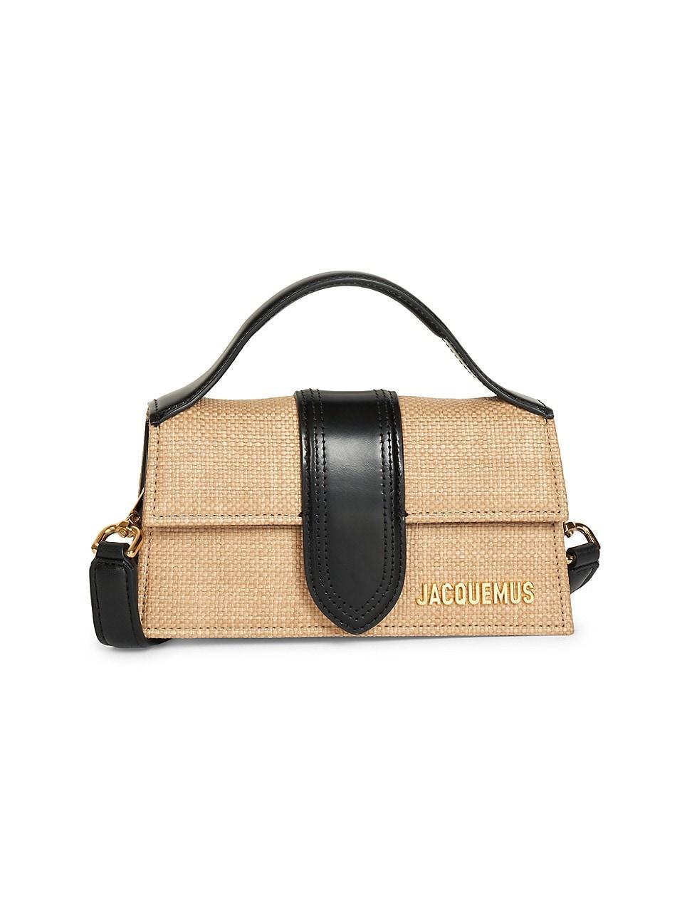 Womens Mini Le Bambino Leather-Trimmed Top Handle Bag Product Image