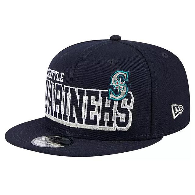 Mens New Era Seattle Mariners Game Day Bold 9FIFTY Snapback Hat, Blue Product Image