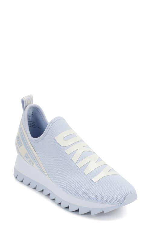 Dkny Womens Abbi Logo Slip-On Running Sneakers Product Image