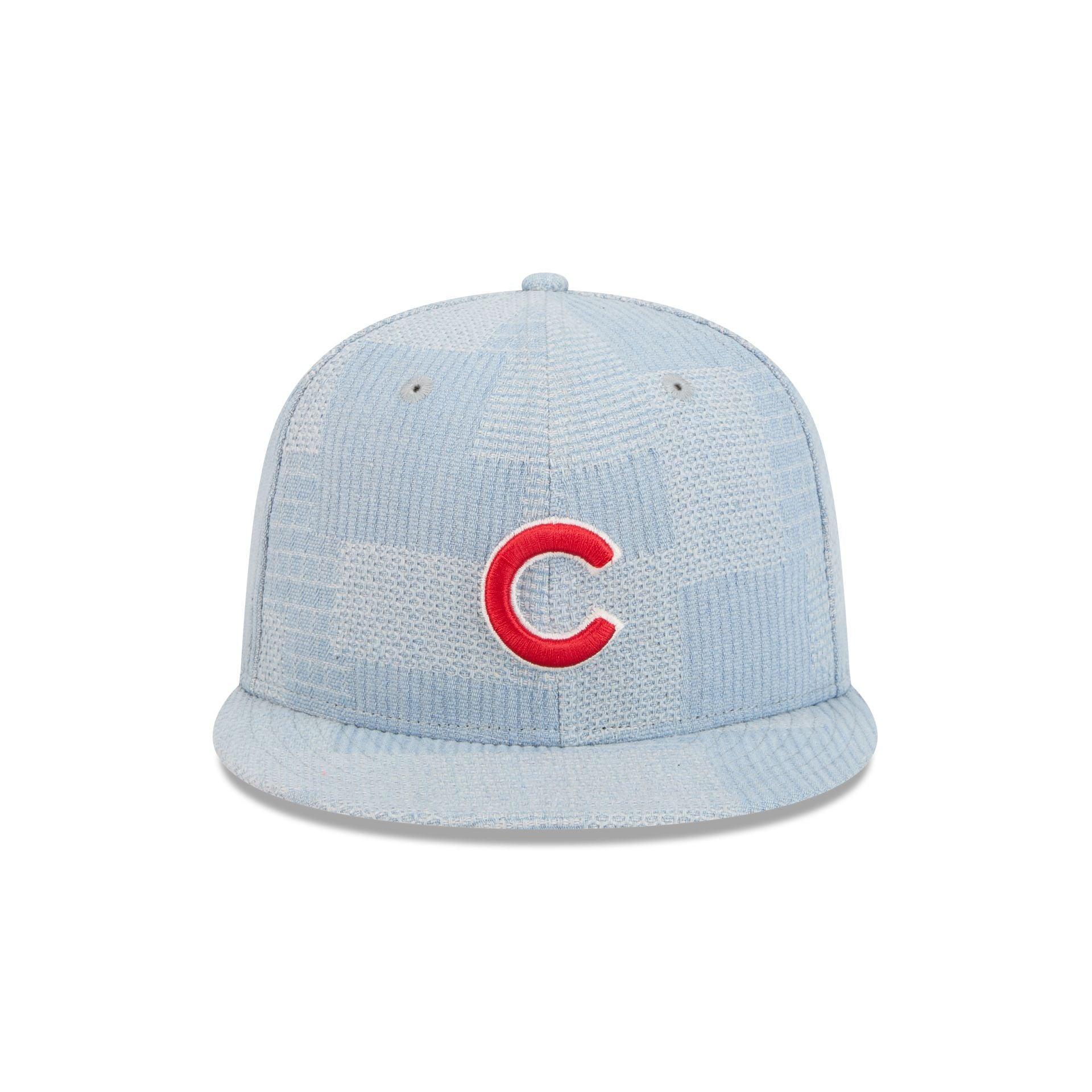 Chicago Cubs Denim Patchwork 9FIFTY Snapback Hat Male Product Image