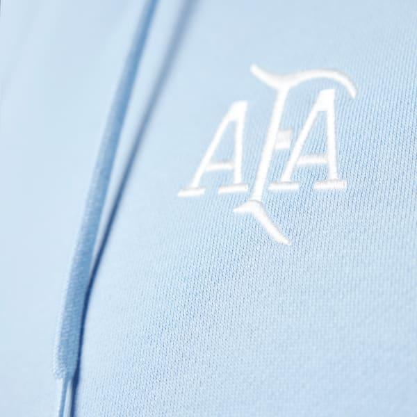 adidas Argentina Anniversary DNA Hoodie Ambient Sky XL Mens Product Image