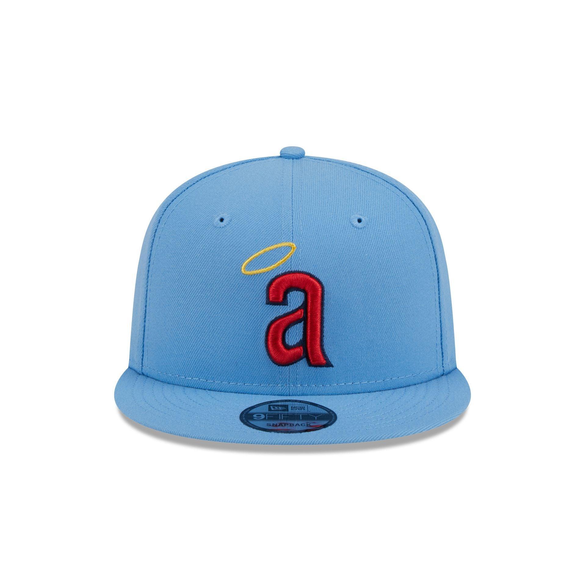 California Angels Sky Blue 9FIFTY Snapback Hat Male Product Image