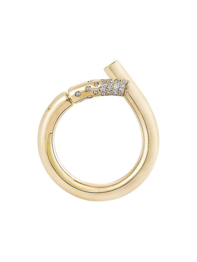 Womens Oera 18K Yellow Gold & Diamond Ring Product Image