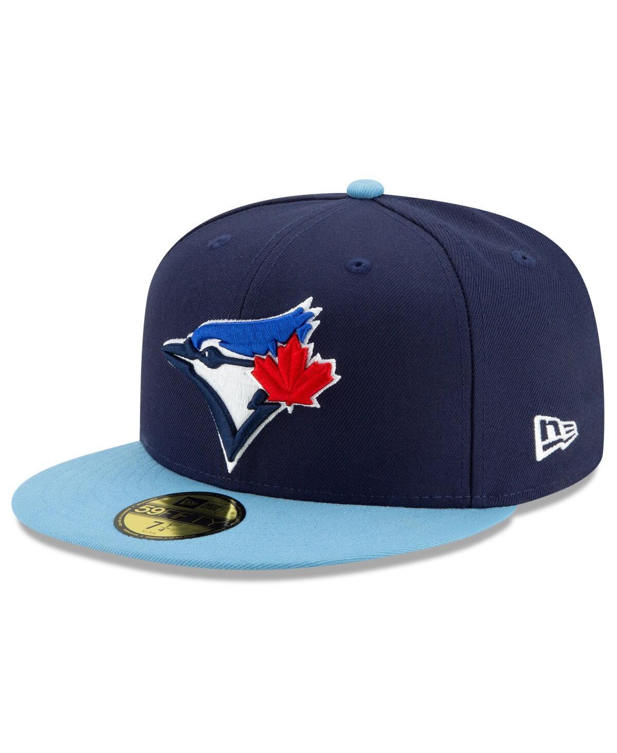 Mens New Era Navy Toronto Blue Jays Alternate 4 Authentic Collection On-Field 59FIFTY Fitted Hat Jay Blue Product Image