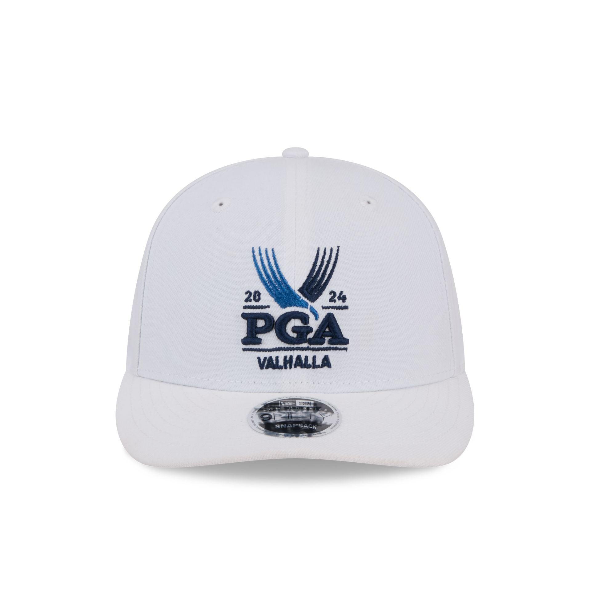 2024 PGA Championship Valhalla White Low Profile 9FIFTY Snapback Hat Male Product Image