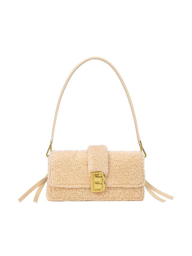 Brandon Blackwood Nia Genuine Shearling Crossbody Bag Product Image