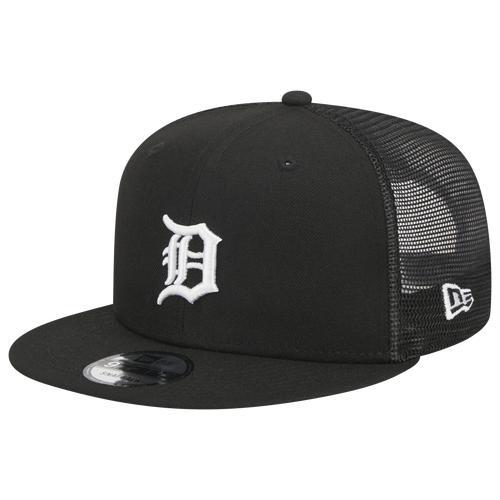 New Era Mens New Era Tigers Evergreen Trucker Hat - Mens Black/White Product Image