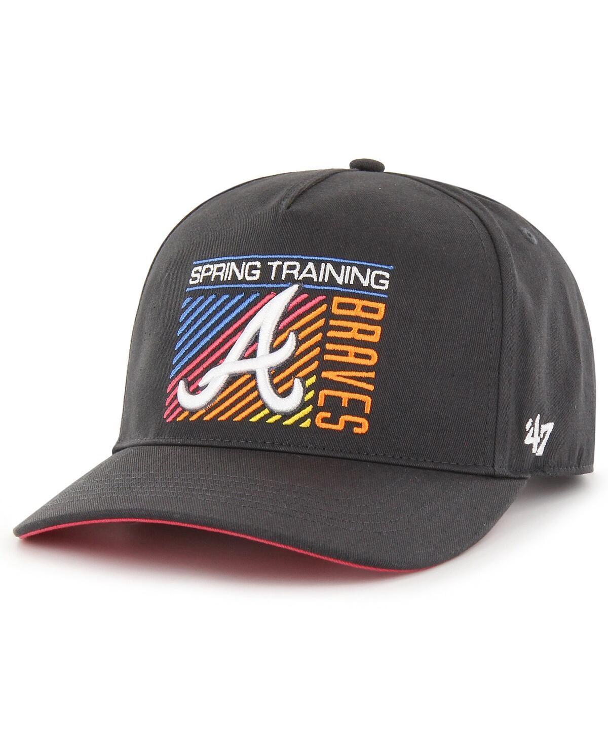 Mens 47 Charcoal Atlanta Braves 2023 Spring Training Reflex Hitch Snapback Hat Product Image