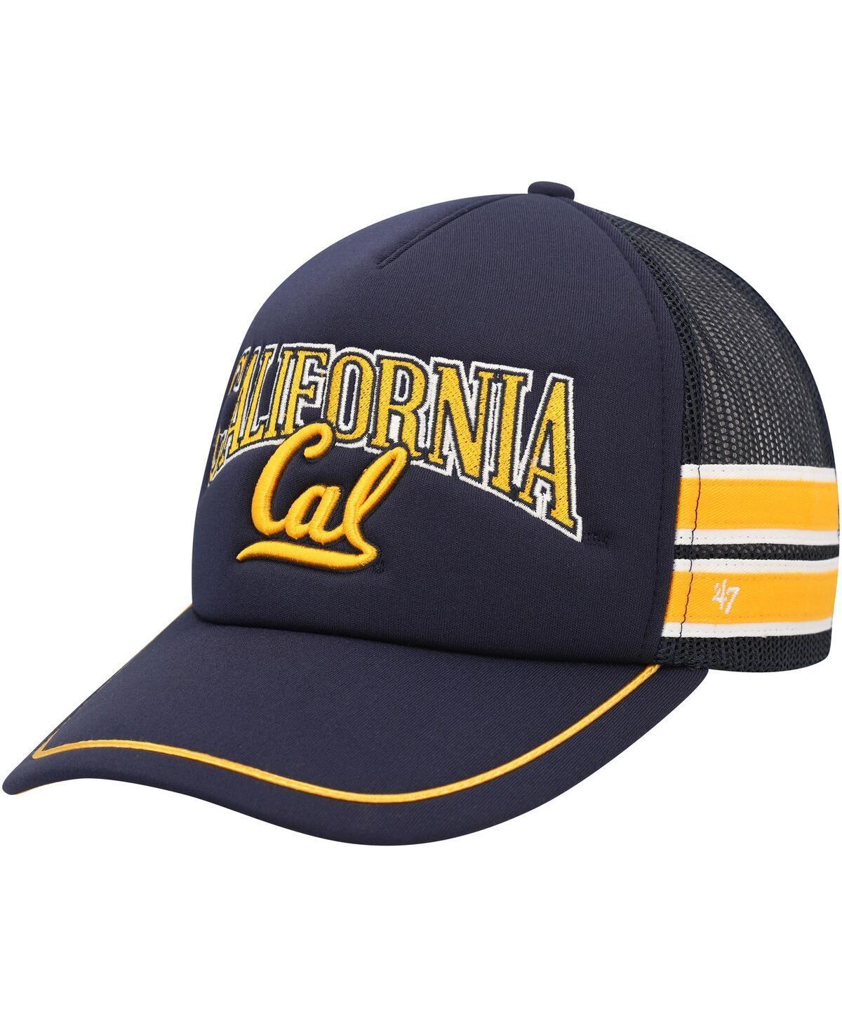 47 Brand Mens Navy Cal Bears Sideband Trucker Adjustable Hat Product Image