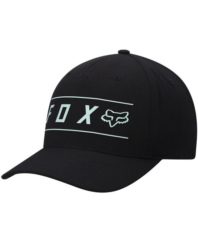 Mens Fox Black Pinnacle Tech Flex Hat Product Image