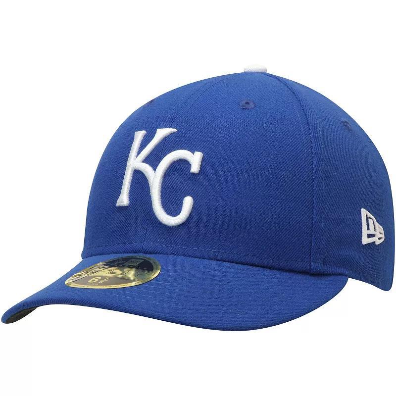 Mens New Era Royal Kansas City Royals Game Authentic Collection On-Field Low Profile 59FIFTY Fitted Hat Product Image