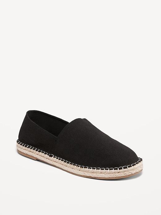 Canvas Espadrille Flats Product Image