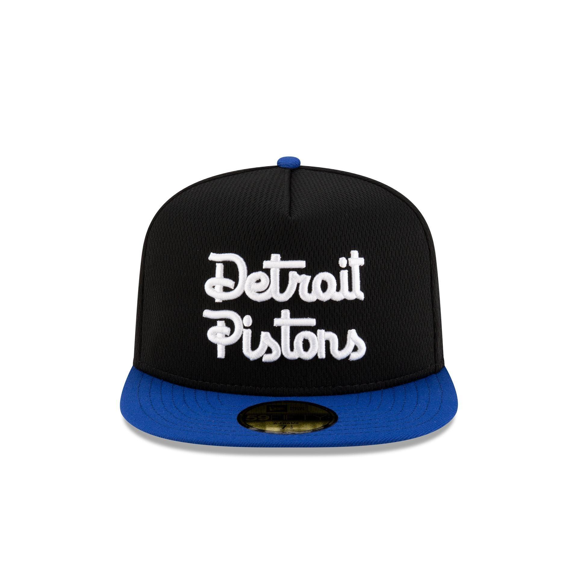 Detroit Pistons Dashmark Mesh 59FIFTY A-Frame Fitted Hat Male Product Image