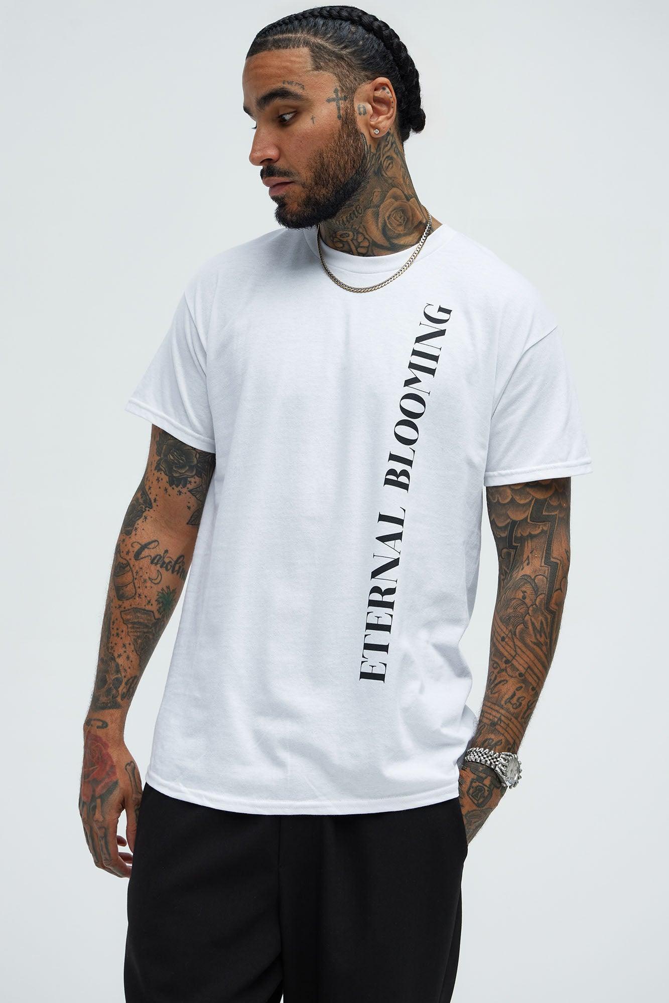 Eternal Blooming Short Sleeve Tee - White Product Image