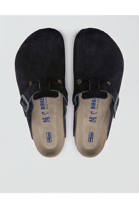 Birkenstock Mens Suede Boston Clog Men's Product Image