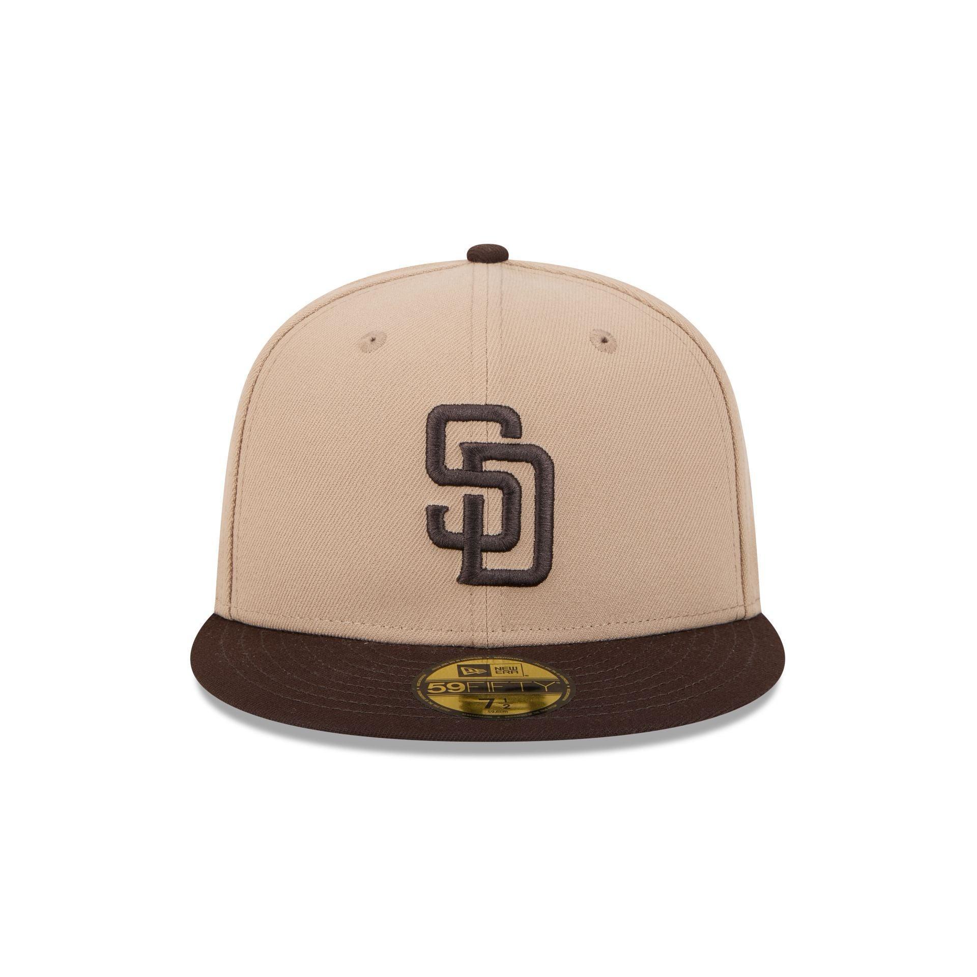 San Diego Padres Camel 59FIFTY Fitted Hat Male Product Image