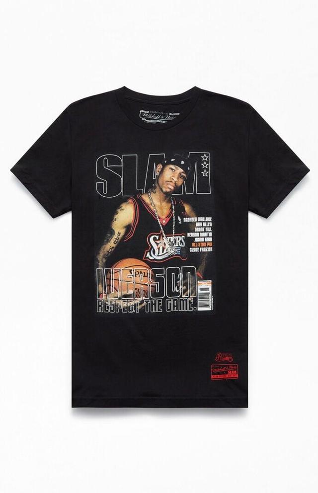 Mitchell & Ness Men's Allen Iverson Slam Mag T-Shirt Product Image