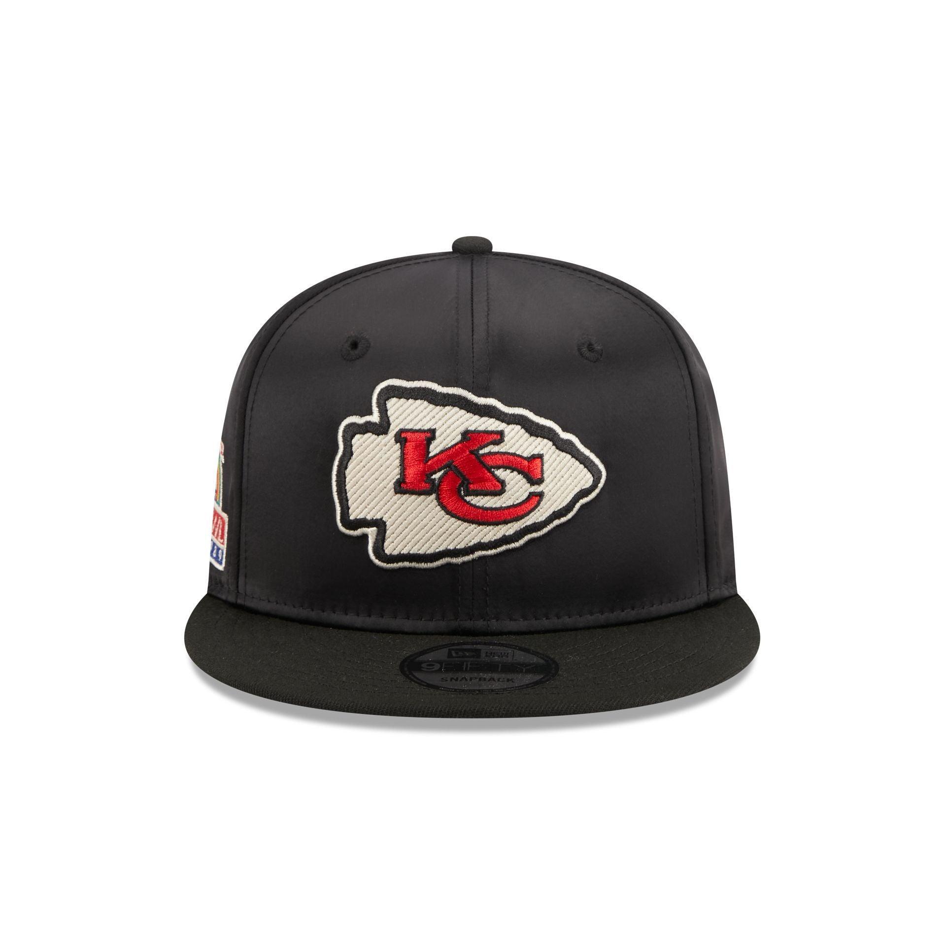 Kansas City Chiefs Satin 9FIFTY Snapback Hat Male Product Image