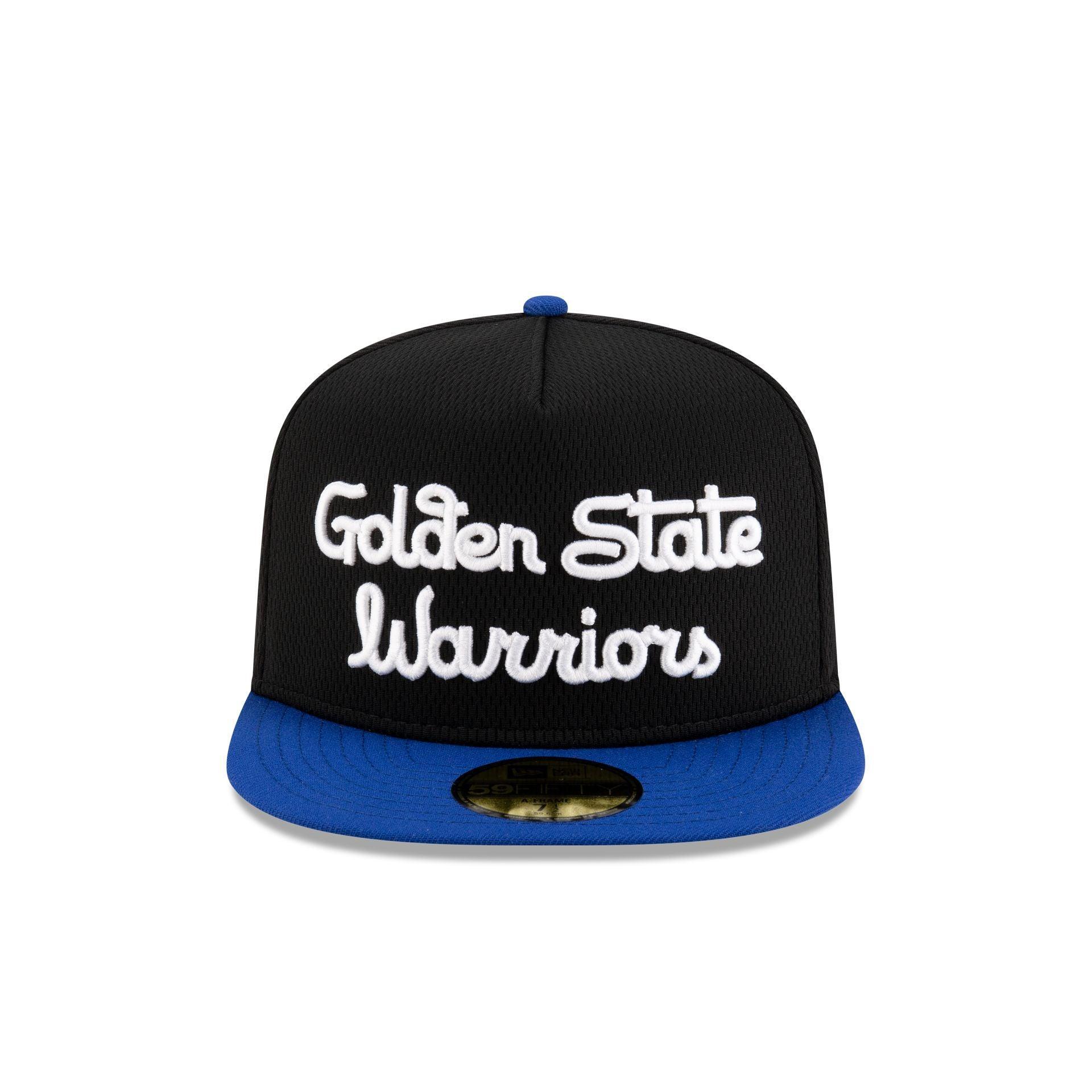 Golden State Warriors Dashmark Mesh 59FIFTY A-Frame Fitted Hat Male Product Image