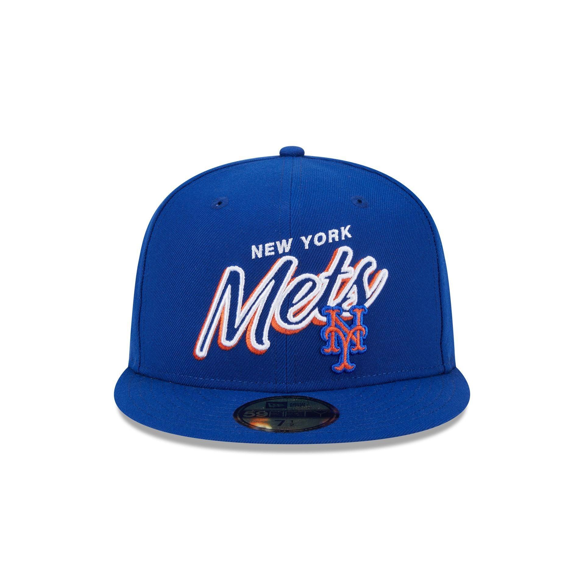 New York Mets Script Sided 59FIFTY Fitted Hat Male Product Image