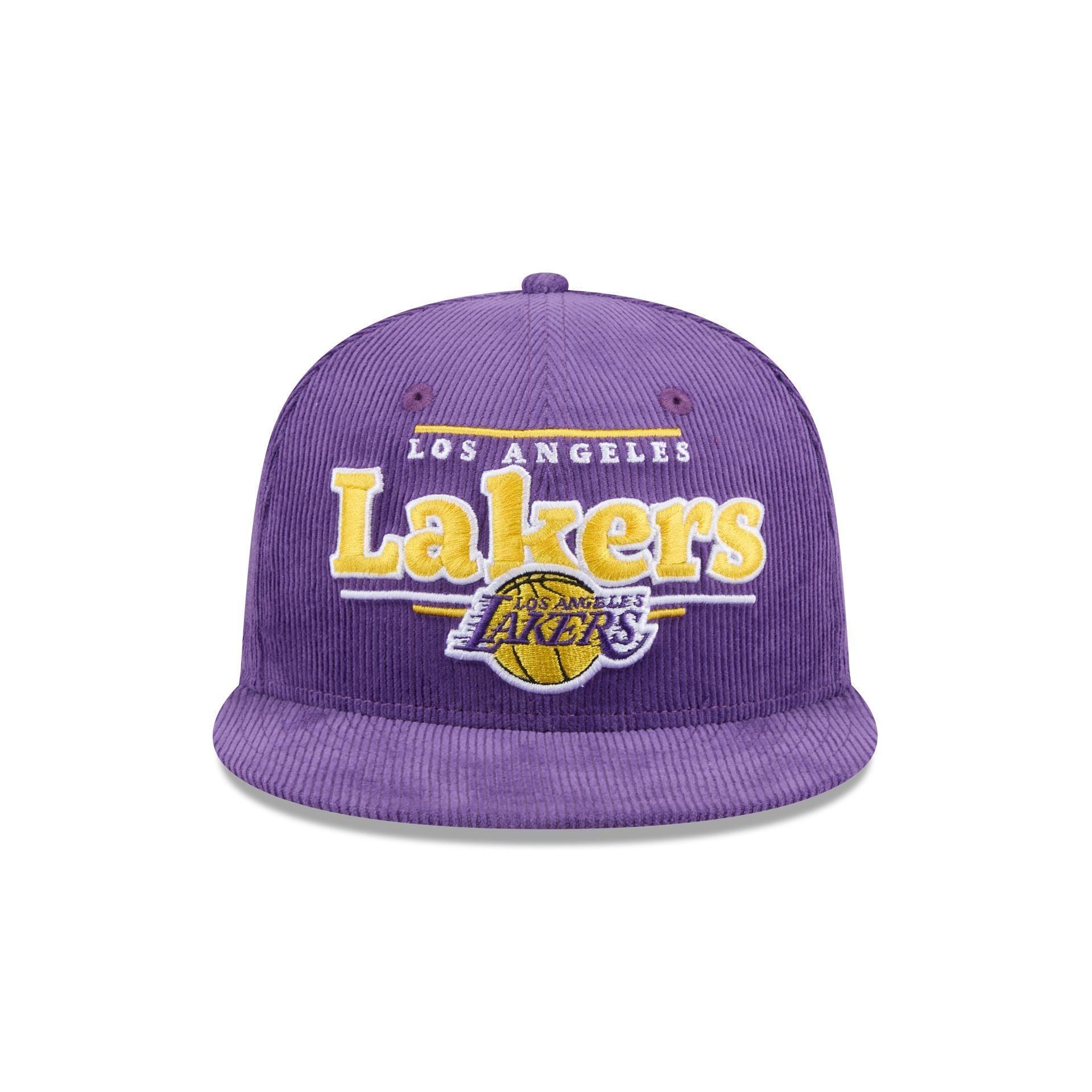 Los Angeles Lakers Throwback Display 9FIFTY Snapback Hat Male Product Image