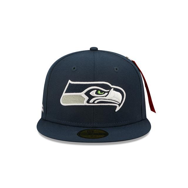 Alpha Industries X Seattle Seahawks 59FIFTY Fitted Hat Male Product Image