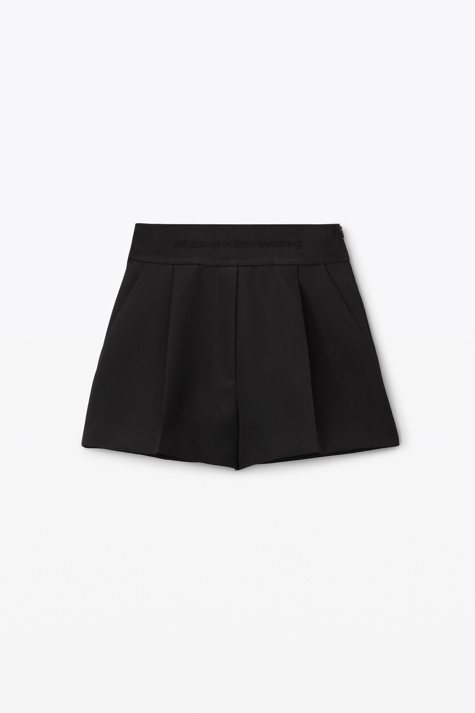 High Waisted Tailored Short In Wool Tailoring product image