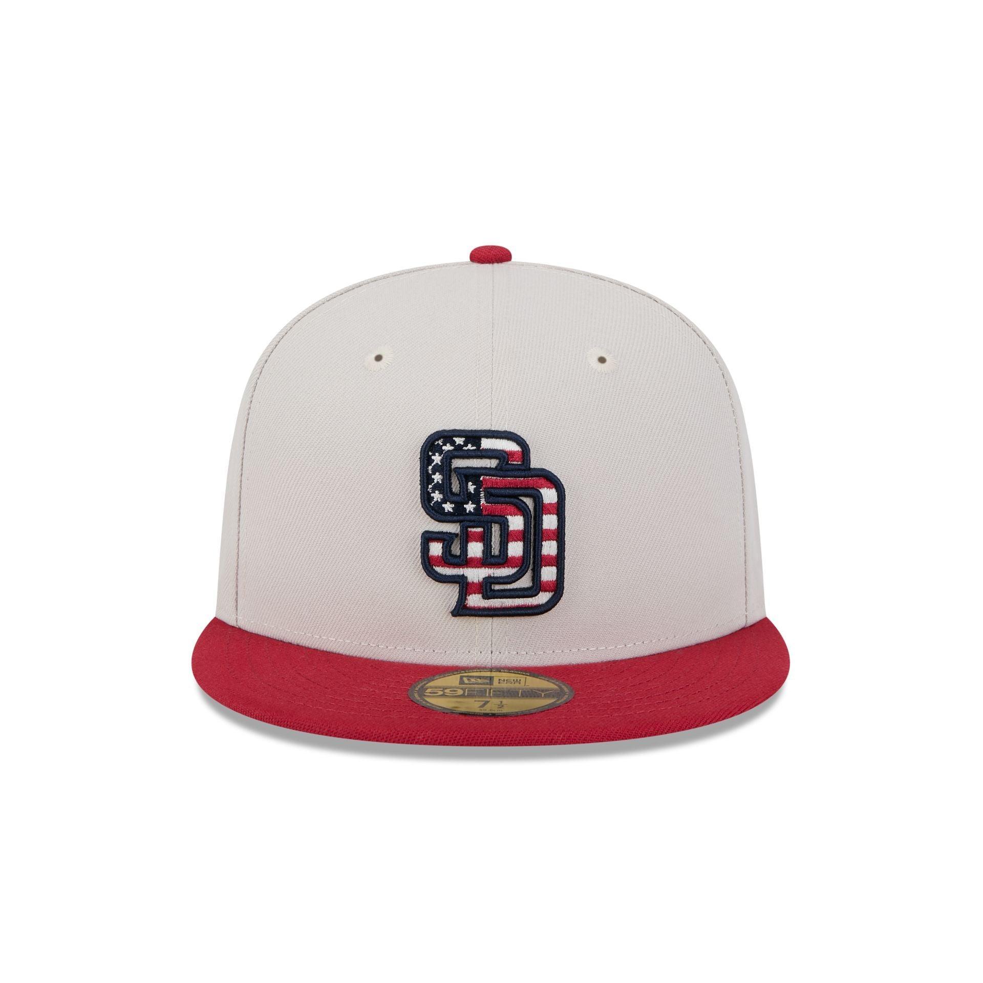 San Diego Padres Independence Day 2024 59FIFTY Fitted Hat Male Product Image