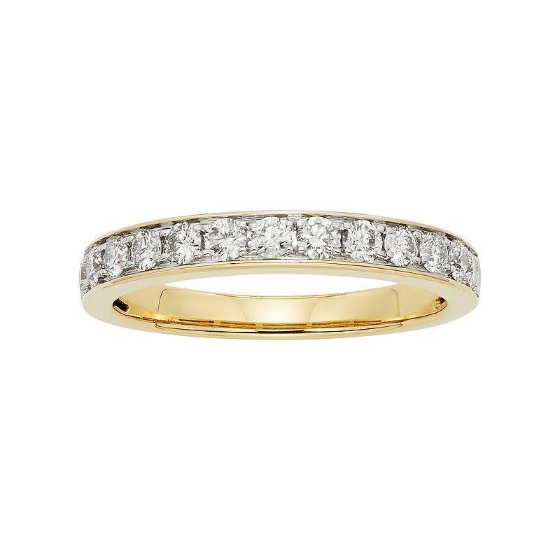 The Regal Collection 1/2 Carat T.W. IGL Certified Diamond 14k Gold Wedding Ring, Womens White Product Image