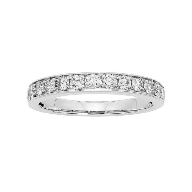 The Regal Collection 1/2 Carat T.W. IGL Certified Diamond 14k Gold Wedding Ring, Womens White Product Image