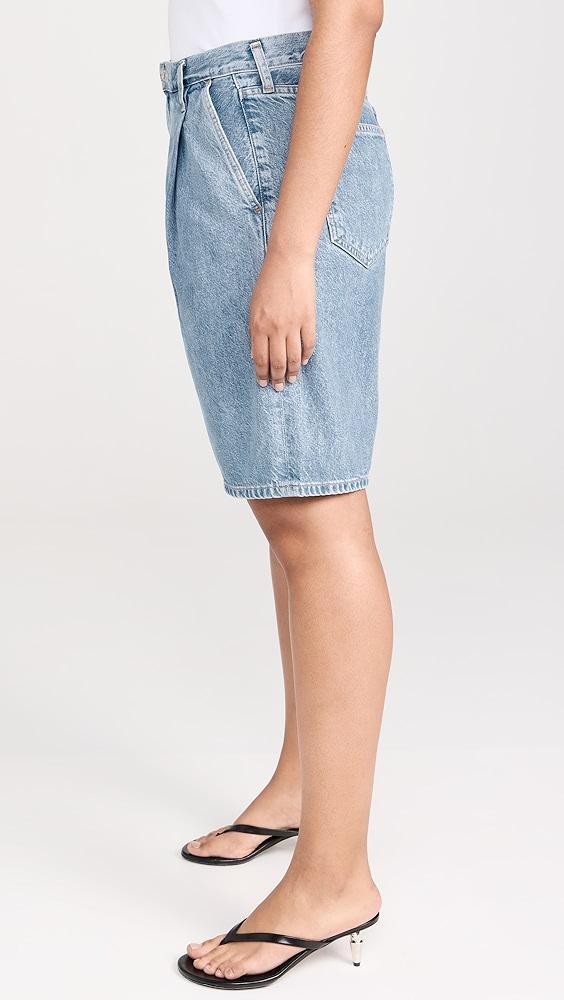 AGOLDE Ellis Trouser Shorts | Shopbop Product Image