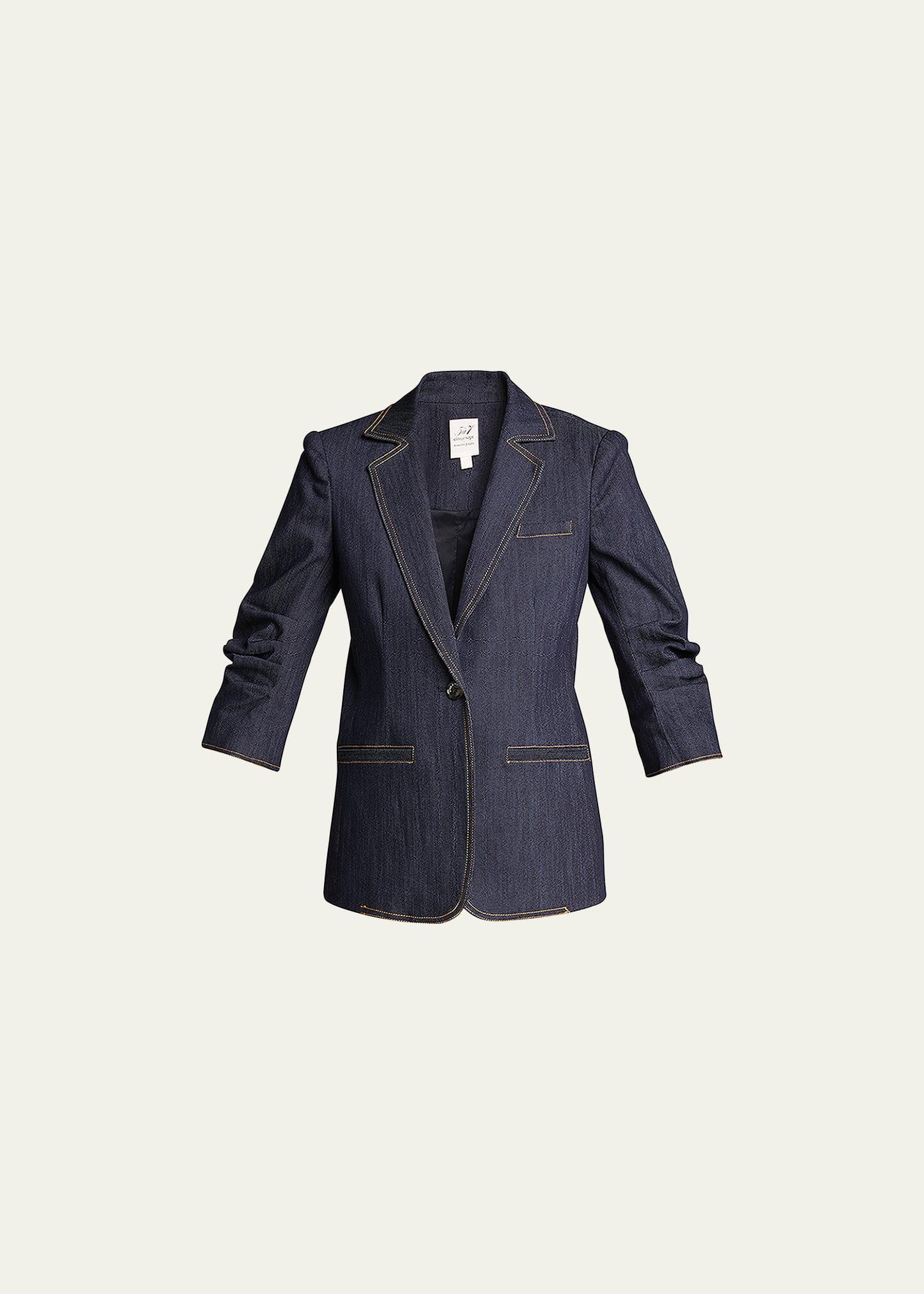 Womens Khloe Denim Blazer Product Image