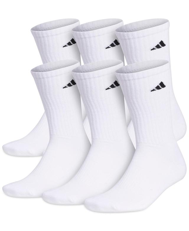 Men's Cushioned Athletic 6-Pack Crew Socks Product Image