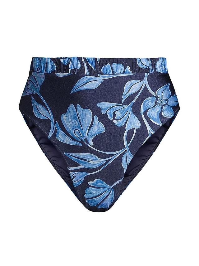 Womens Nightflower High-Cut Bikini Bottom Product Image